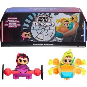Just Play Disney Doorables Star Wars Starfighter Showdown Light-Up Display NWT